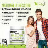 VITINITY cucharada con 3000 mg enfatizando dosificación conveniente