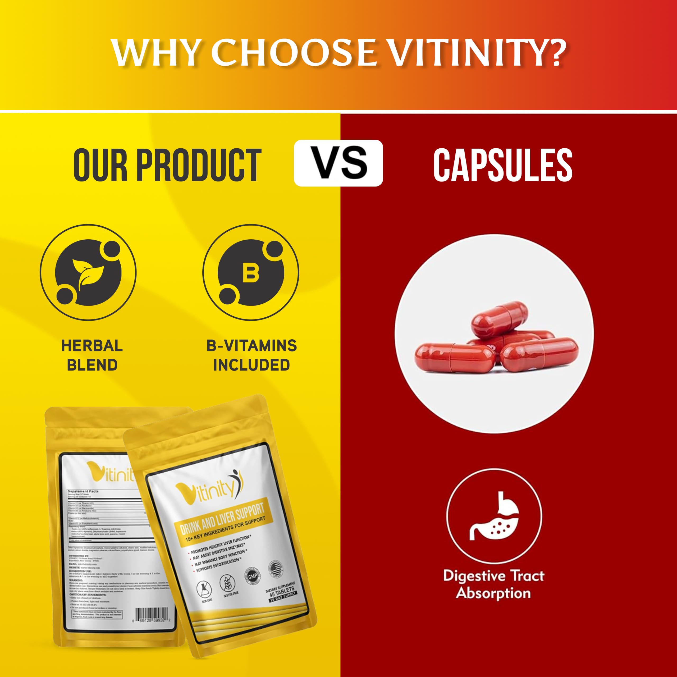 VITINITY caja 15 días con folleto informativo y guía de inicio