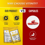 VITINITY caja 15 días con folleto informativo y guía de inicio