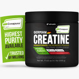 VITRUALS Creapure frente del envase mostrando pureza y diseño