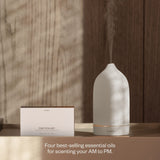 VITRUVI difusor en uso en salón para crear ambiente aromático agradable