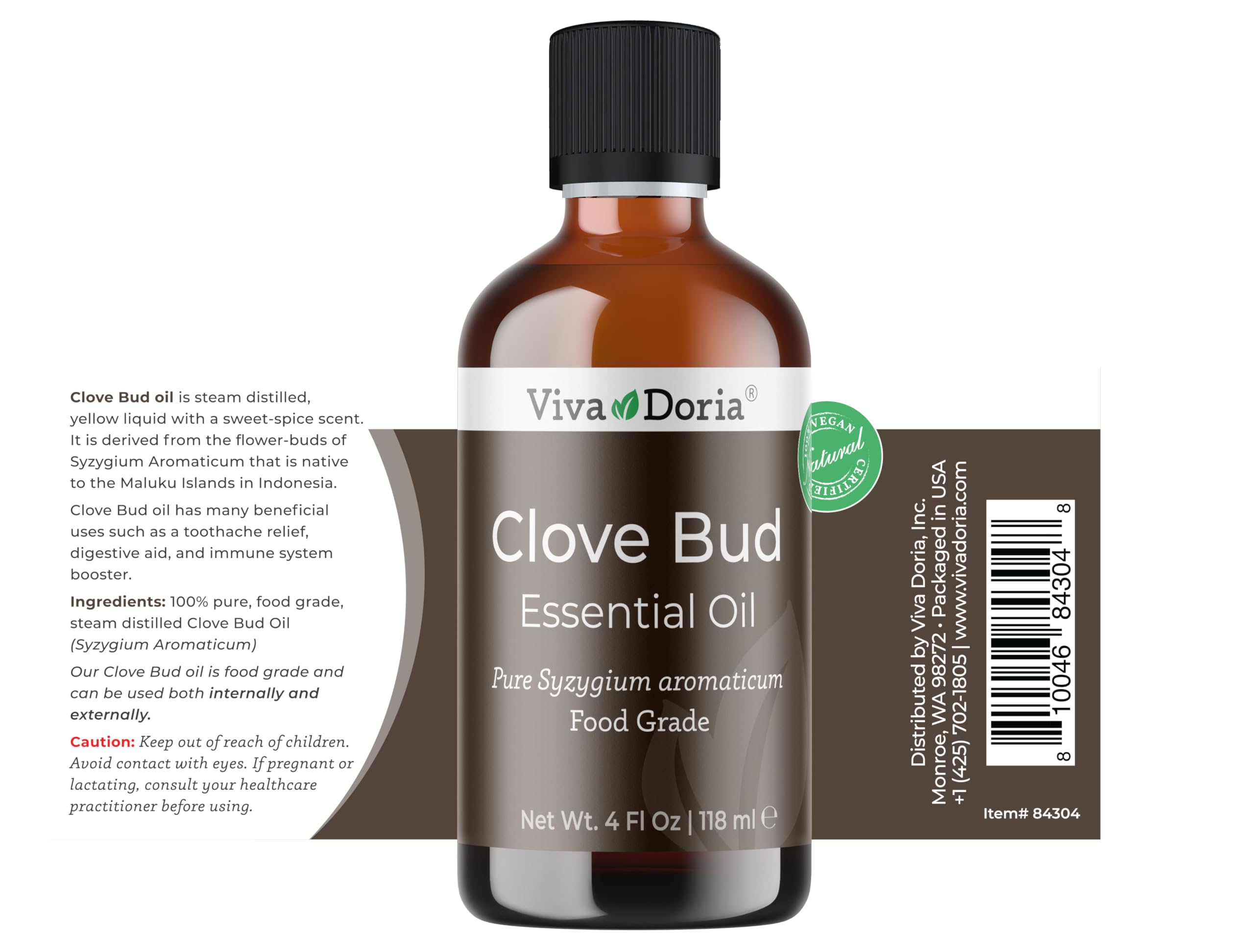 Viva Doria gota de aceite cayendo en cuchara mostrando pureza y consistencia aromática