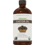Viva Naturals botella frontal mostrando etiqueta orgánica y tamaño