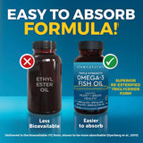 Viva Naturals softgel junto a desayuno sugiere consumo con comida