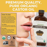 Viva Naturals masaje capilar con aceite para mejorar hidratación
