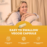 Viva Naturals frasco con vitamina C, bioflavonoides y escaramujo visibles