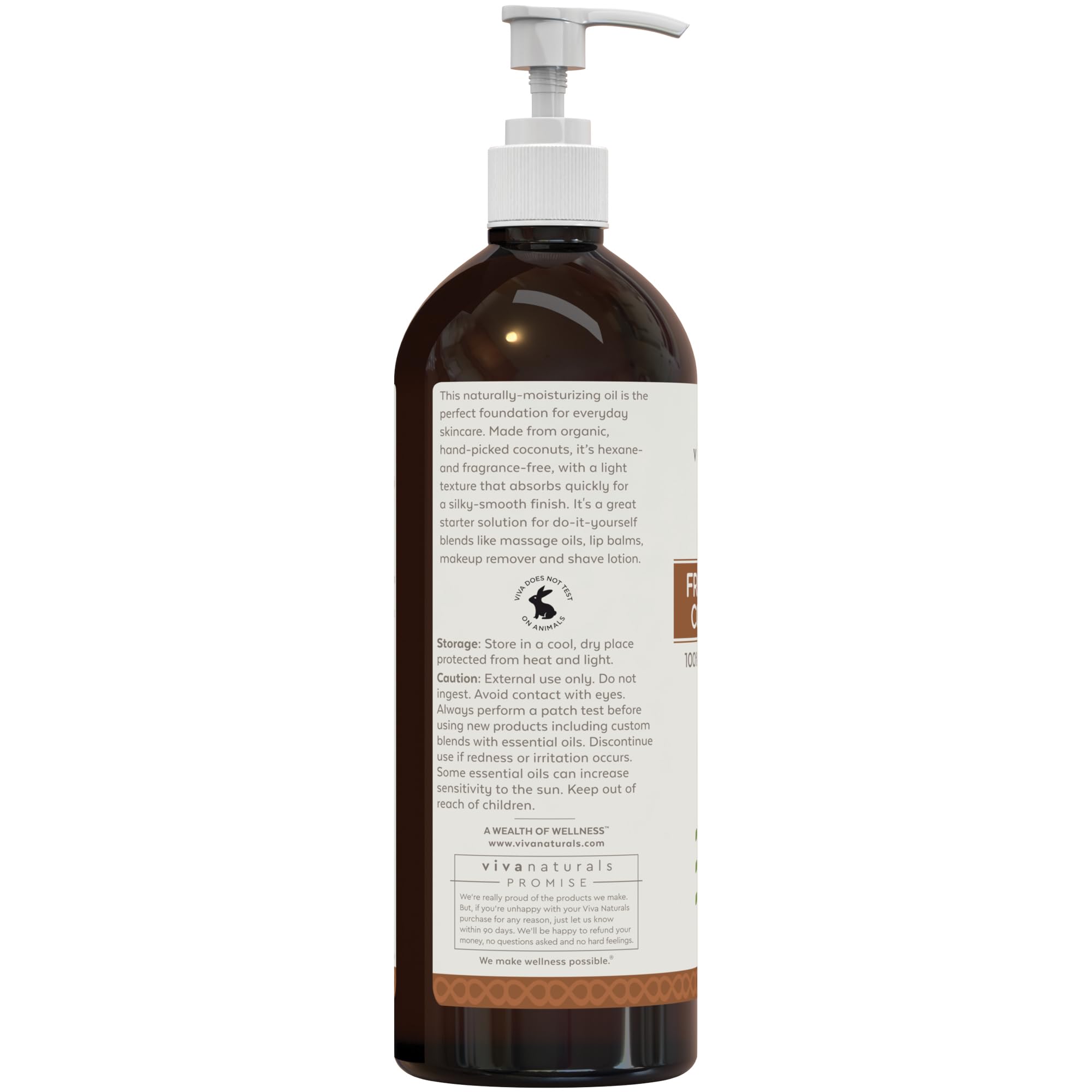 Viva Naturals uso post-ducha para sellar humedad y suavizar la piel