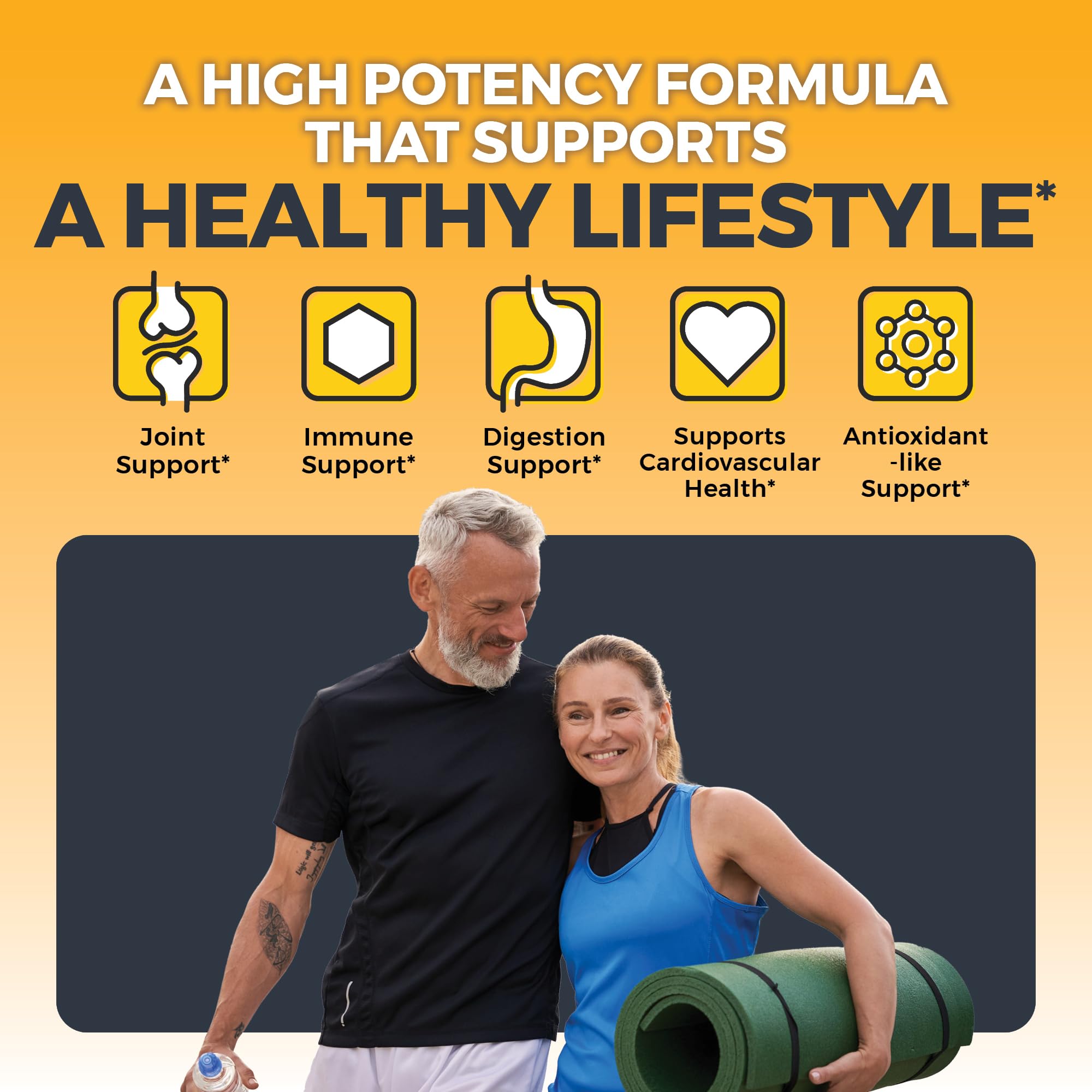 Viva Naturals polvo de cúrcuma en primer plano para ver pureza