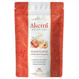 VivaMelhor Akemi frente del paquete mostrando 30 bolsitas y sabor durazno