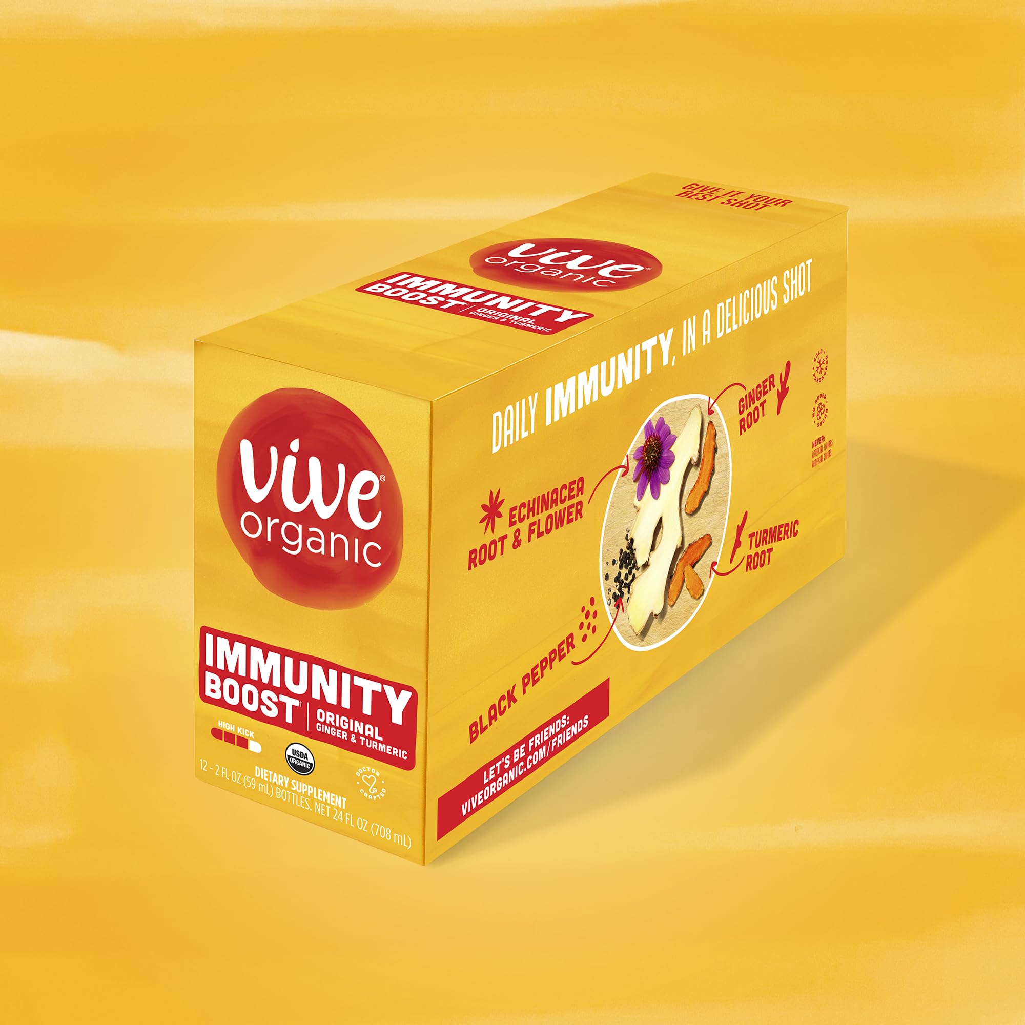 Vive Organic shot en desayuno saludable para incorporar a la rutina