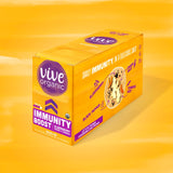 Vive Organic ingredientes crudos: jengibre, cúrcuma y saúco, origen orgánico