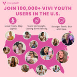 VIVI Youth sello GMP que destaca pruebas de calidad y seguridad
