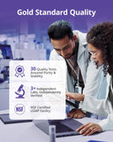 VIVI Youth certificados de calidad y sellos cGMP para confianza
