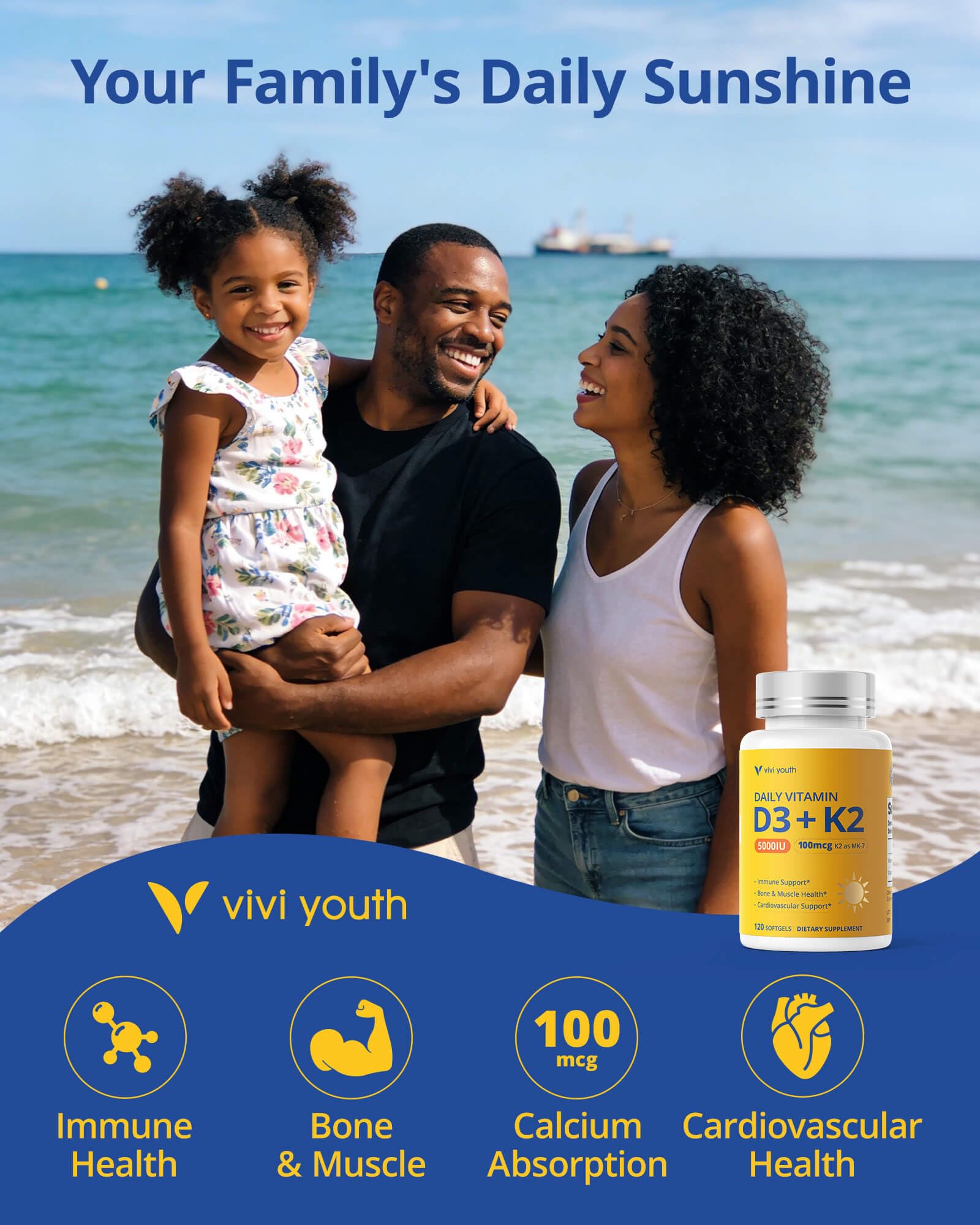 VIVI Youth sellos de pruebas de terceros para confianza de calidad