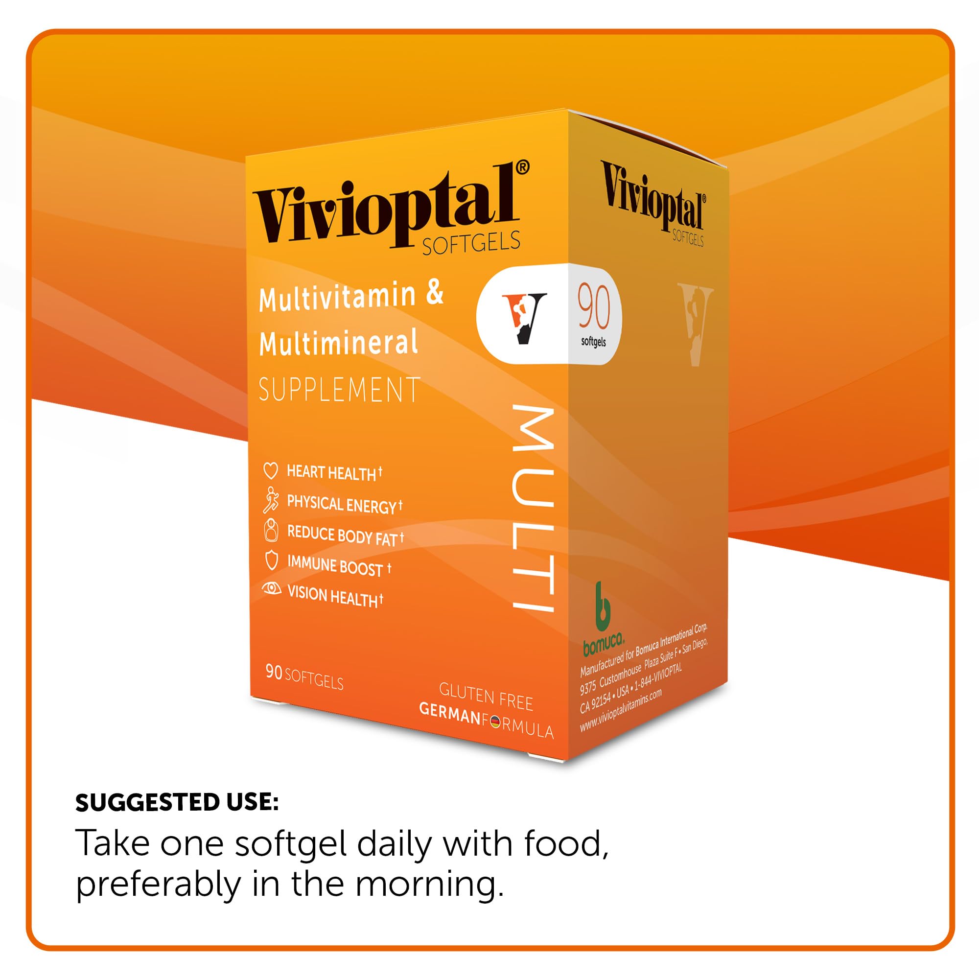 Vivioptal softgel junto a moneda para comparar tamaño práctico