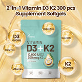 VivoNu varios softgels dispersos ilustrando cantidad por bolsa