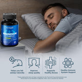 VIYOUTH suplemento junto a reloj y almohada indicando apoyo al sueño