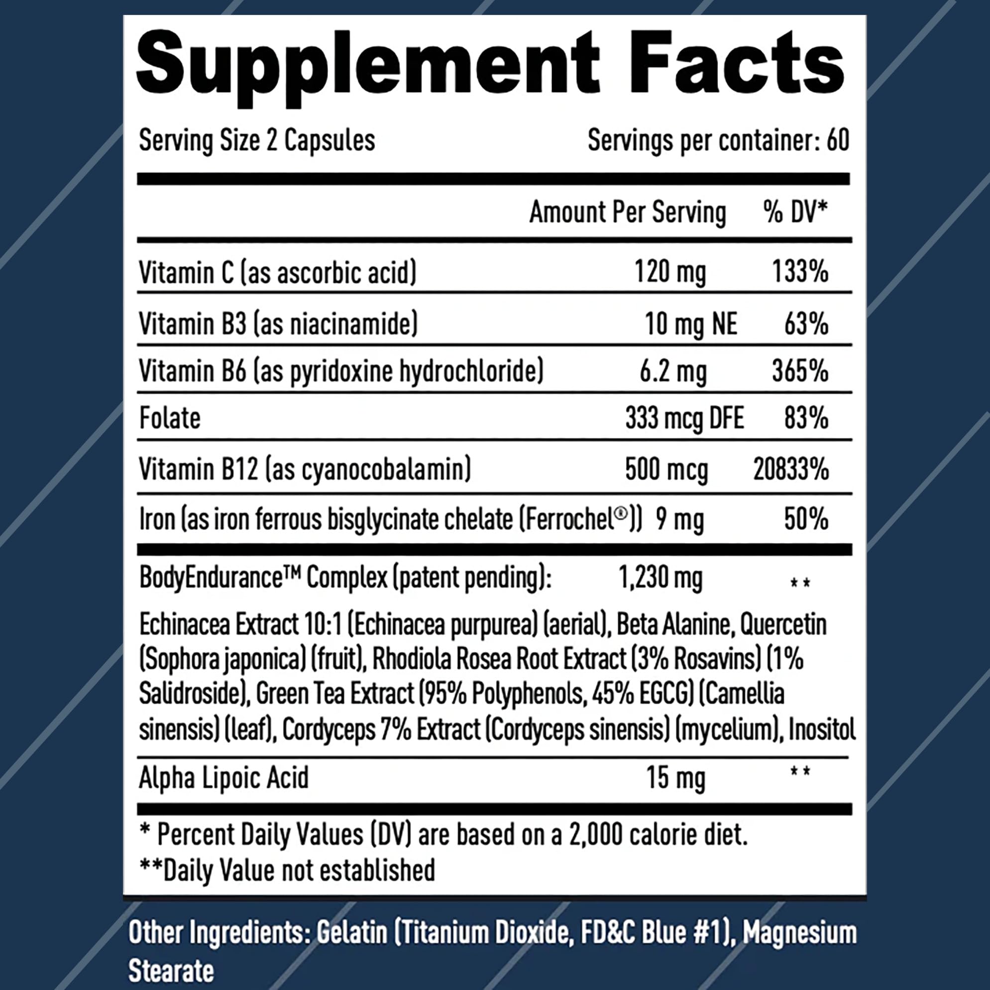 VO2-Boost comparación de tamaño en mano para apreciar porción diaria
