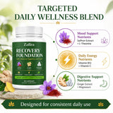 VOKOZK Zafira Organics cápsula en mano para mostrar tamaño y conveniencia