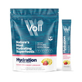 VOLI WELLNESS frente del empaque mostrando 15 sobres y beneficio de conveniencia