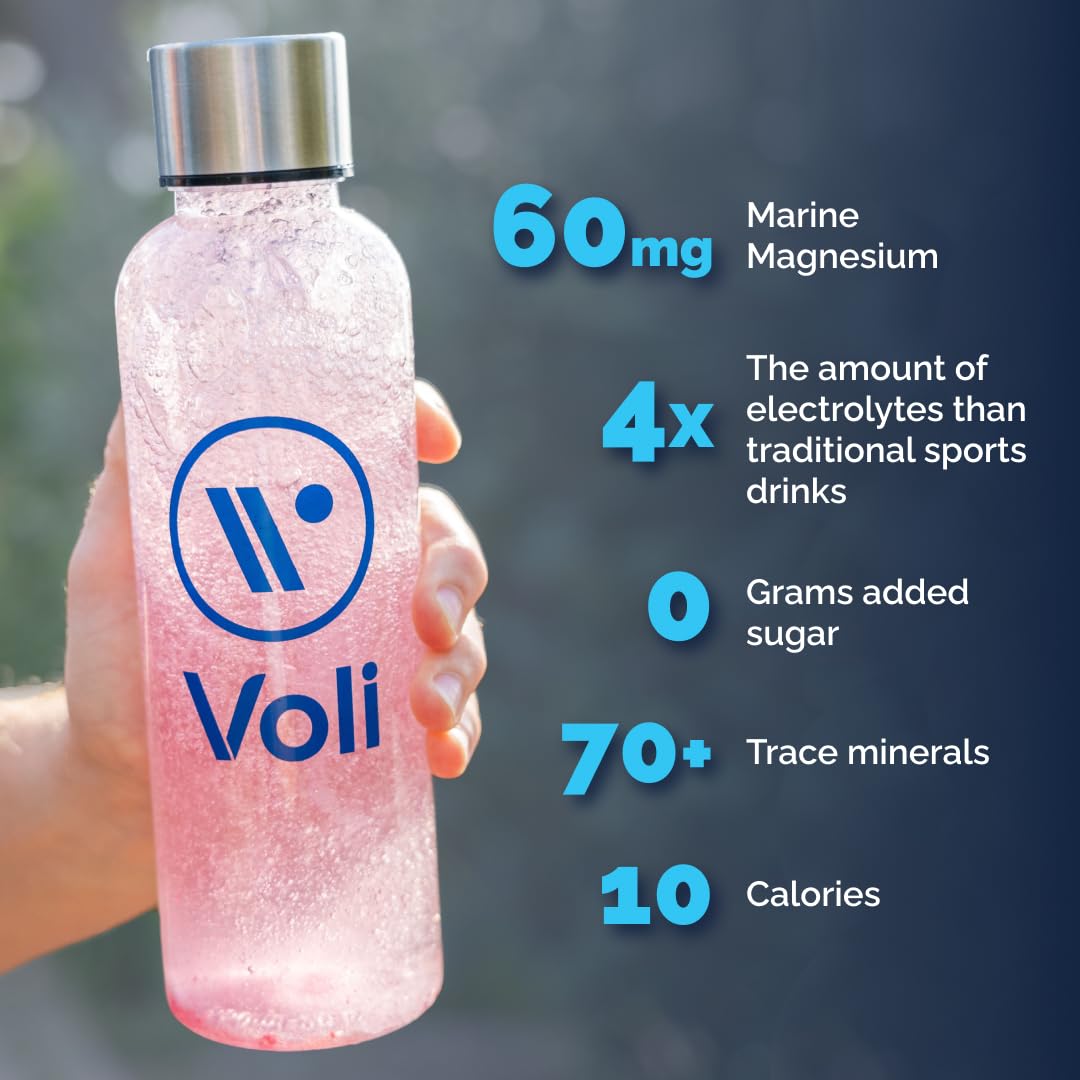 VOLI WELLNESS polvo en sobre abierto detalle de textura y ingredientes naturales
