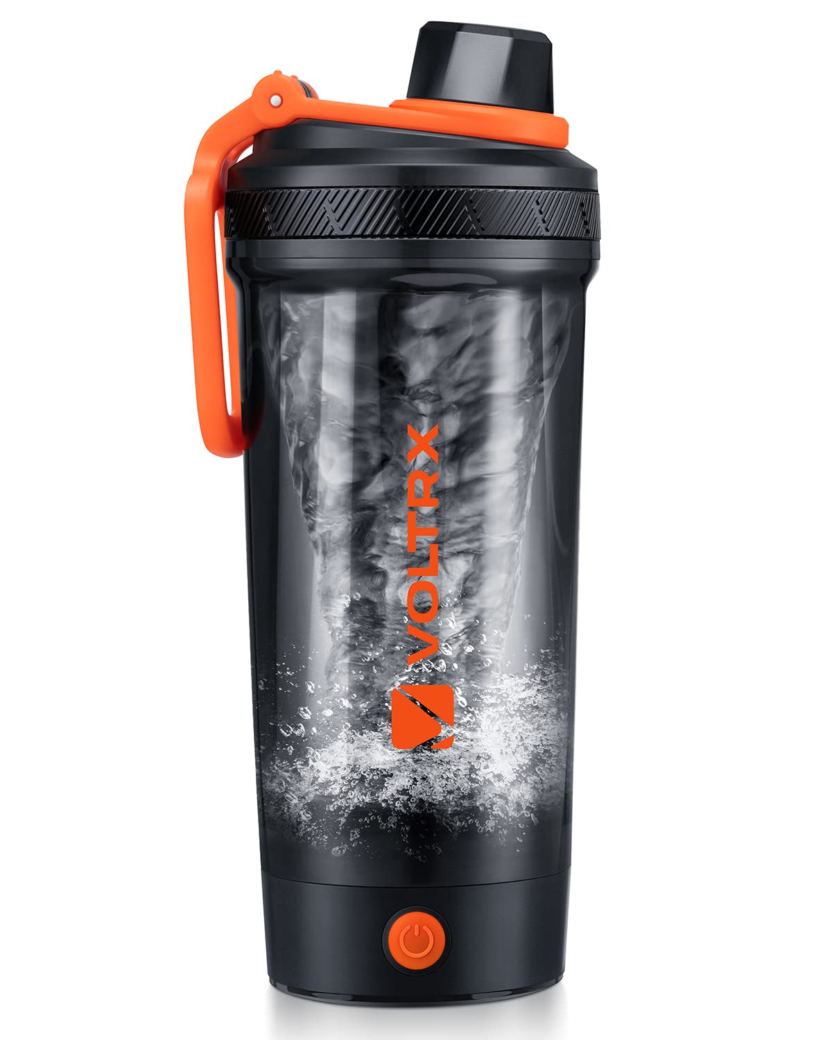 VOLTRX vista frontal del vaso mezclador, portátil y sin fugas