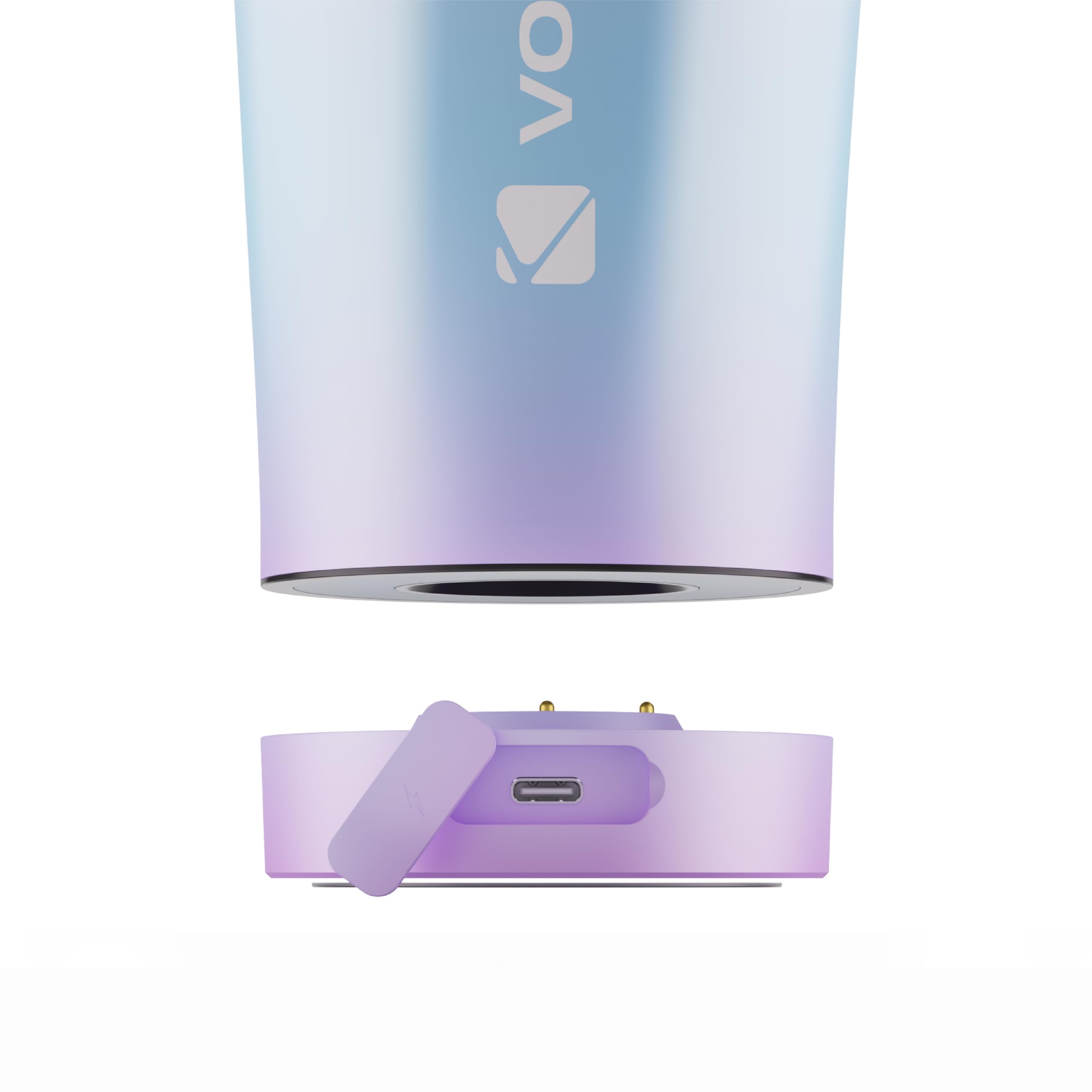 VOLTRX ChillMix comparación de tamaño 16 oz portátil y cómodo