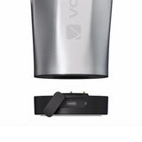 VOLTRX ChillMix junto a mano para comparar la capacidad de 16 oz