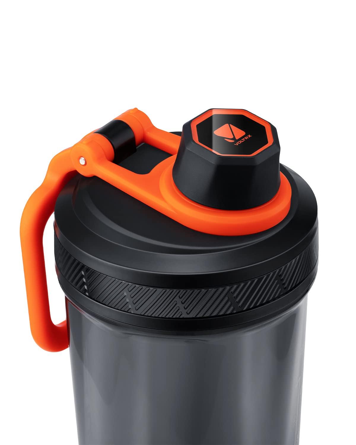 VOLTRX detalle de la tapa con sello roscado para seguridad anti-fugas