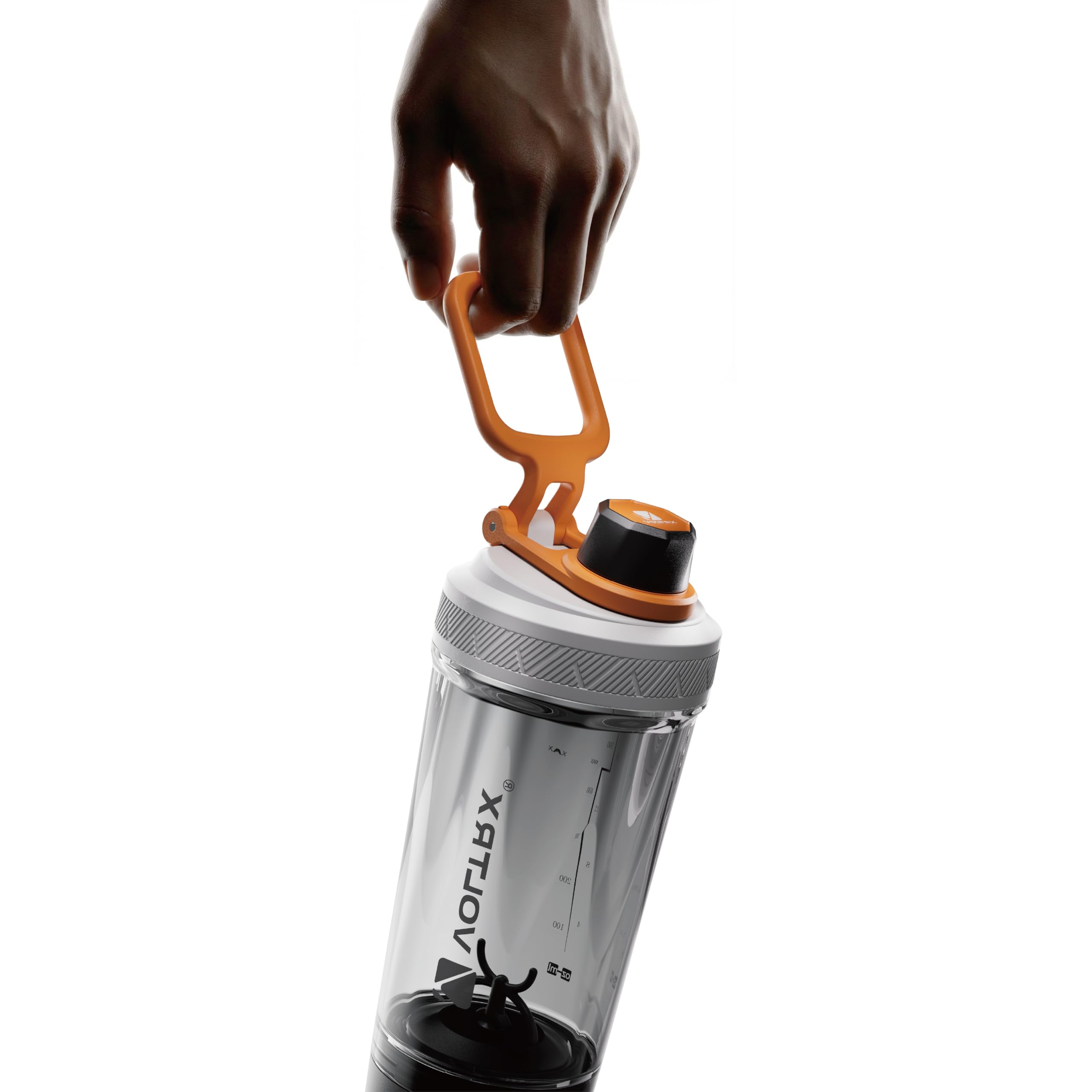 VOLTRX Gallium detalle del grabado y material Tritan resistente