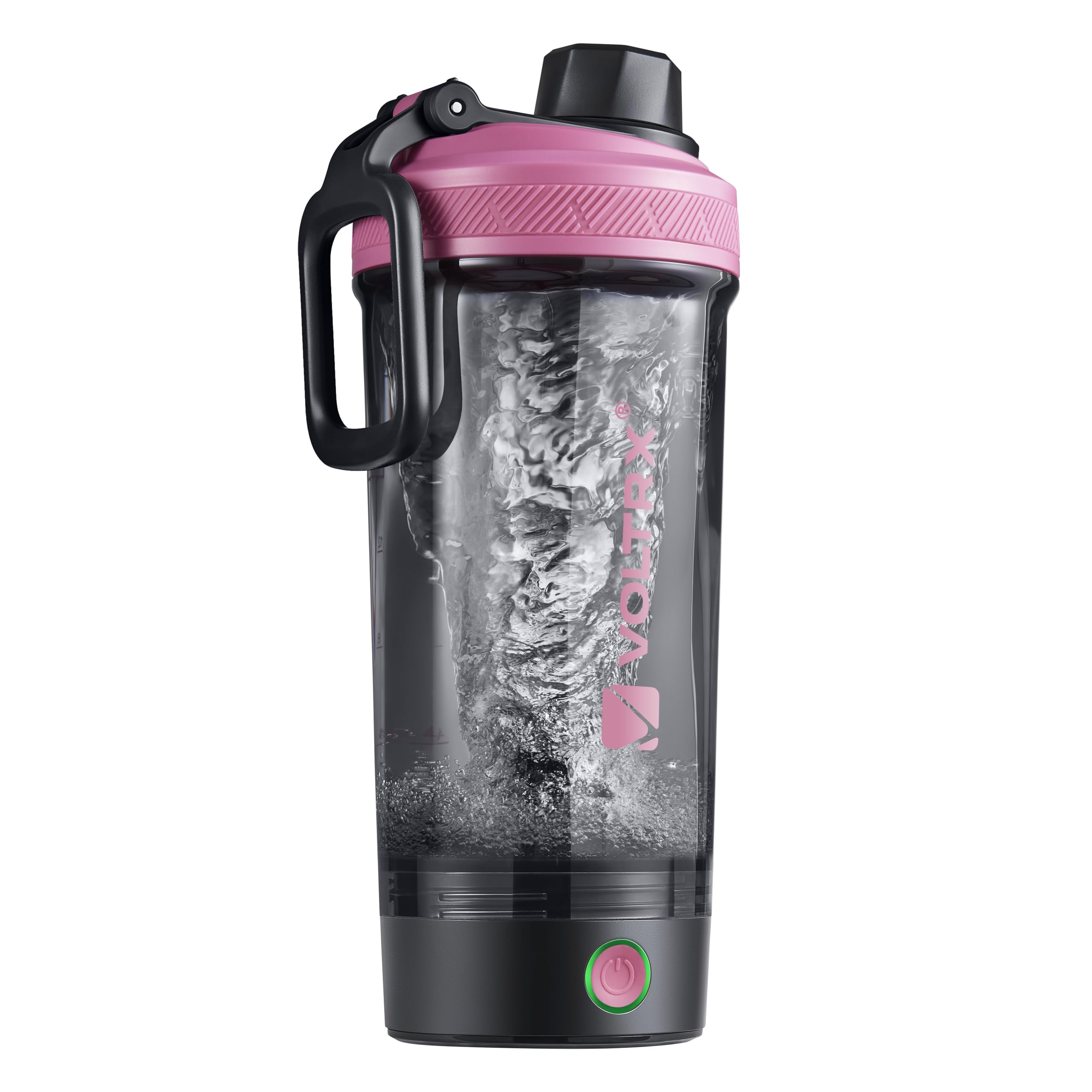 VOLTRX Gallium vista frontal del vaso mezclador, diseño portátil y elegante