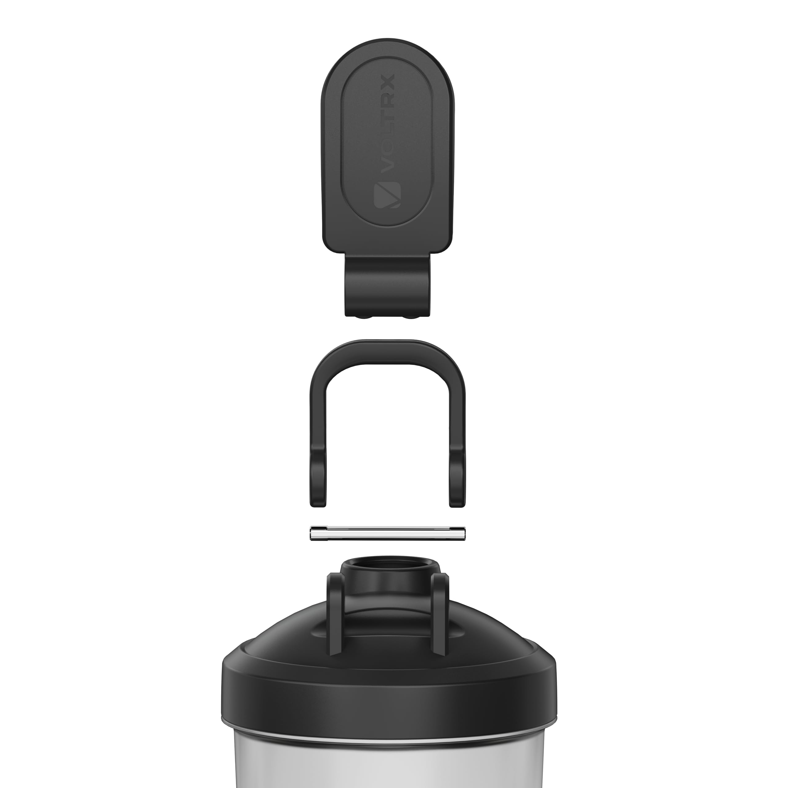 VOLTRX etiqueta BPA-free destacada, materiales seguros y duraderos