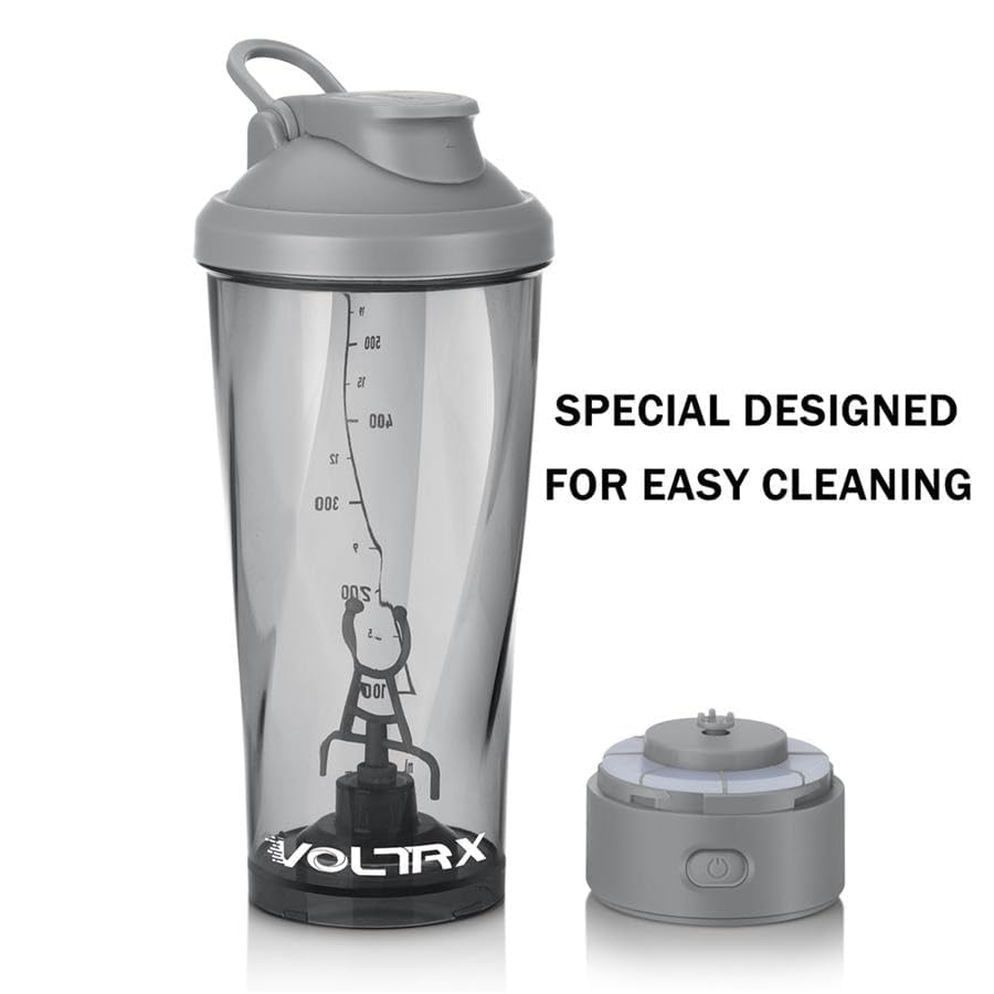 VOLTRX detalle del Tritan resistente y transparente, seguro y duradero