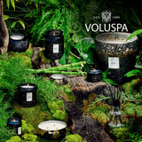 Voluspa difusor envuelto como regalo destacando presentación lista para obsequiar