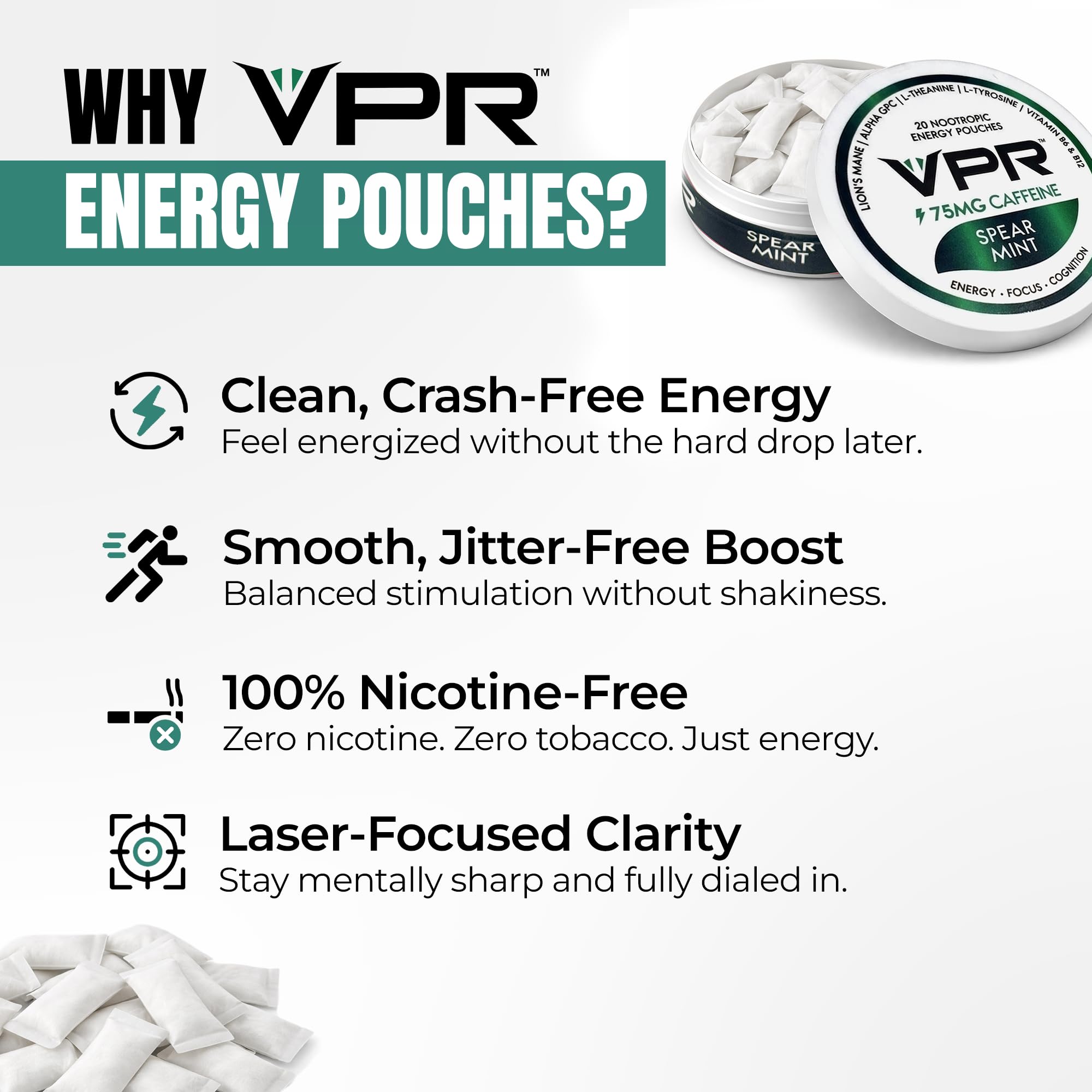 VPR pouch en uso junto a portátil mejora enfoque durante trabajo