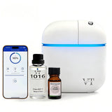 VT VERYSCENT TECH vista frontal del difusor, diseño elegante y perfuma grandes espacios