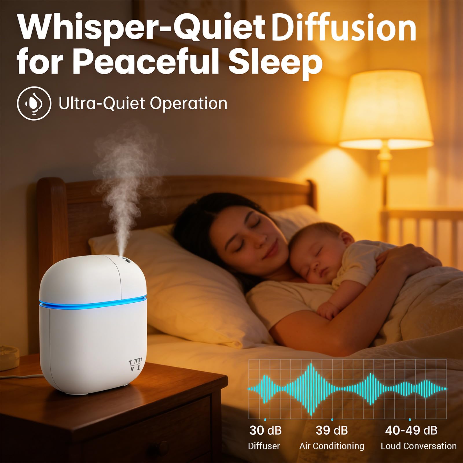 VT VERYSCENT TECH iluminación LED ambiental activada para atmósfera relajada