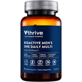 Vthrive frontal del envase mostrando diseño y cantidad de cápsulas para conveniencia