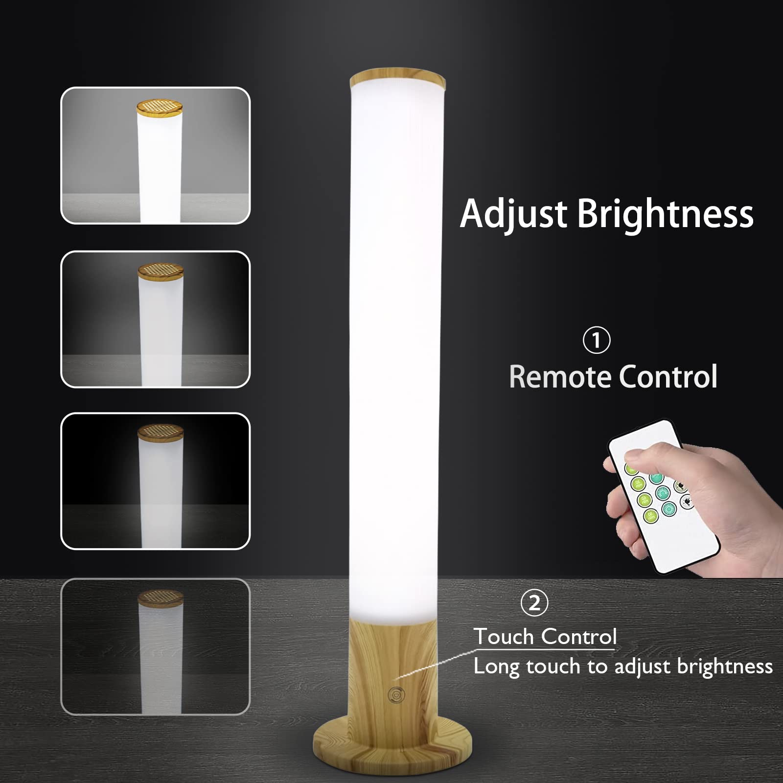 VUSIHOO textura y rejilla LED que ofrece luz homogénea