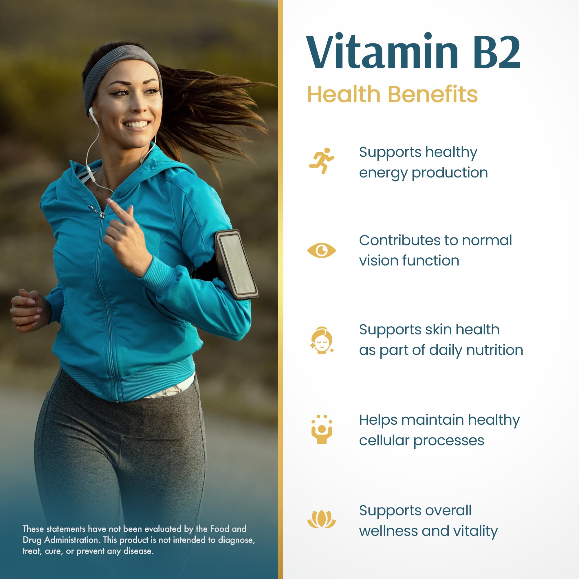 Vykee Nutrition comparación de tamaño con objeto cotidiano para referencia visual