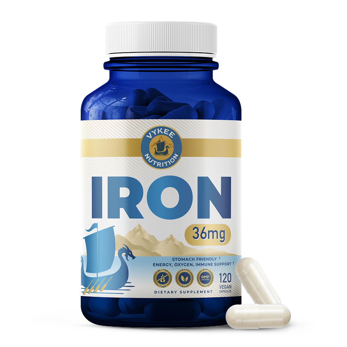 Vykee Nutrition frontal del envase mostrando claridad y confianza