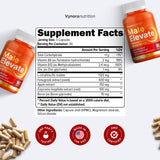Vynora Nutrition cápsulas apiladas destacando pureza y textura