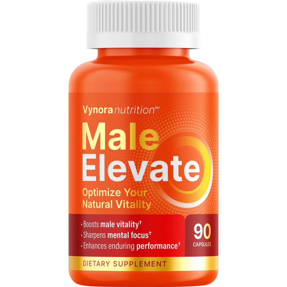 Vynora Nutrition frontal del envase mostrando diseño y beneficio de energía