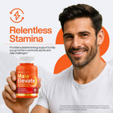 Vynora Nutrition suplemento junto a pesa durante entrenamiento intenso