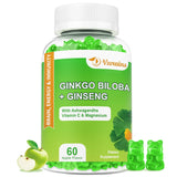 VZOXAINS envase frontal mostrando gomitas y sello vegano para confianza inmediata