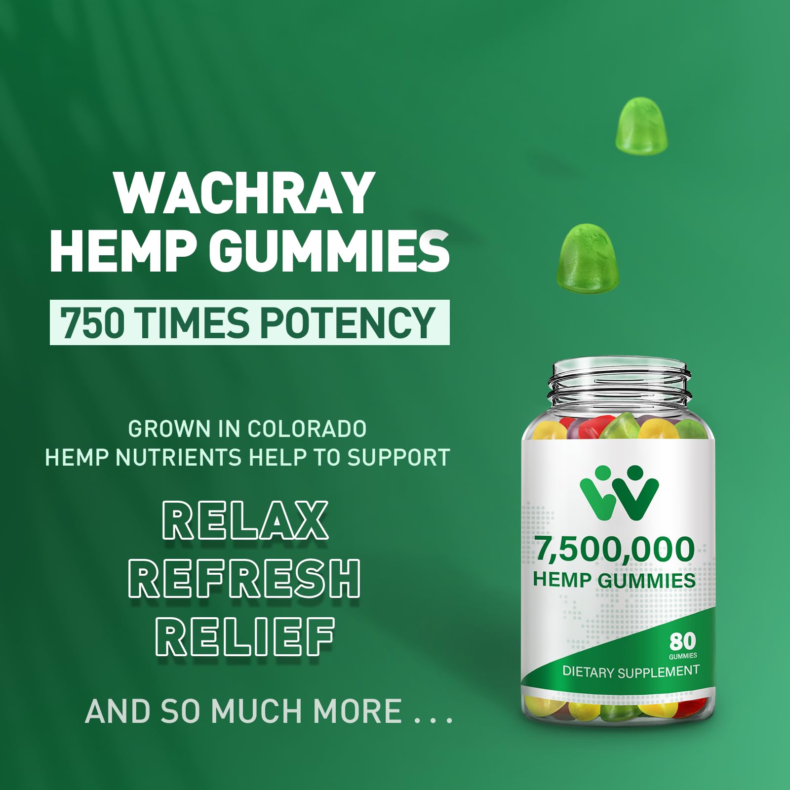 WACHRAY Nutrition etiqueta con ingredientes y certificaciones legibles