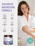 Wagomars crema etiqueta lavanda que indica aroma suave y calmante