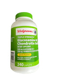 Walgreens persona tomando caplet ilustrando uso diario sencillo
