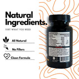 Want A Bump ingredientes destacados: ashwagandha y Lion's Mane para soporte cognitivo