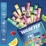 WASETLY vaso con mezcla preparada, hidratación refrescante instantánea